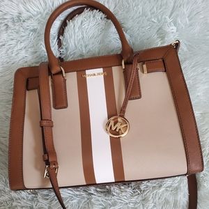 Michael Kors Center Stripe Dillon nwt